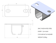 Load image into Gallery viewer, Industrial Curtain Rail - Heavy Duty Sliding Rail System
