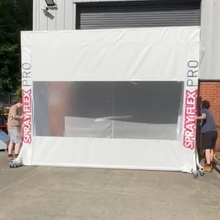 Load image into Gallery viewer, Retractable Spray Booth Any Size Available Nationwide Installation
